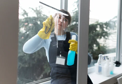 Nettoyage de vitres intérieures et extérieures à Sainte-Marie-de-Vaux